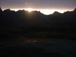 DSCN3541.JPG: Sonnenuntergangsstimmung bei der Stdlhtte
