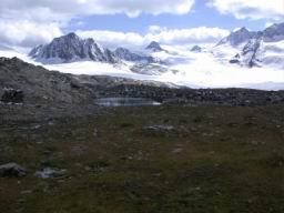 DSCN3622.jpg: Ausblick vom Hochwildehaus: Mitterkamm, Bankspitze, Falschunggspitze, Raflesspitze