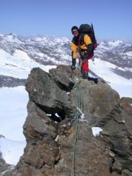 DSCN3641.jpg: Gipfelkletterei auf der Hochwilde