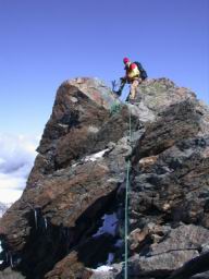 DSCN3644.jpg: Gipfelkletterei auf der Hochwilde